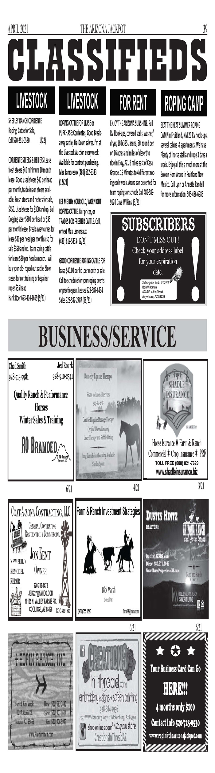 Classifieds Image